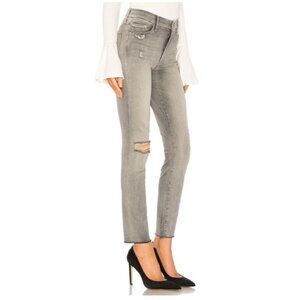 MOTHER High Waist Looker Ankle Fray MOTHER $238  Best Left In The Shadows